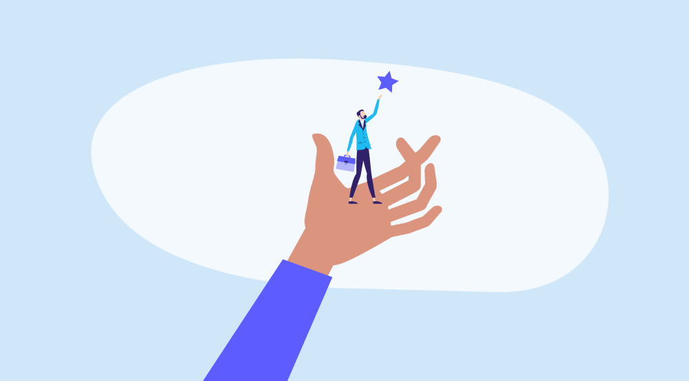 Conceptual representation of an employee engagement plan.