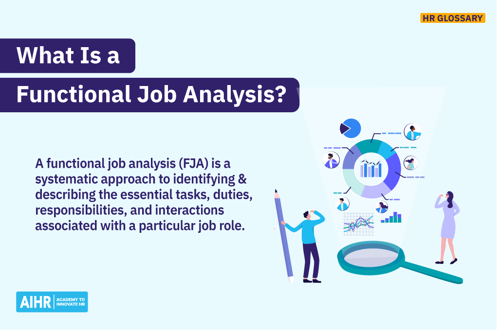 Definition of the term "functional job analysis."