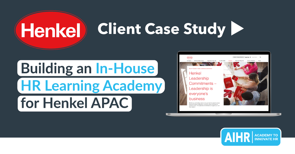 Henkel AIHR Client Case Study