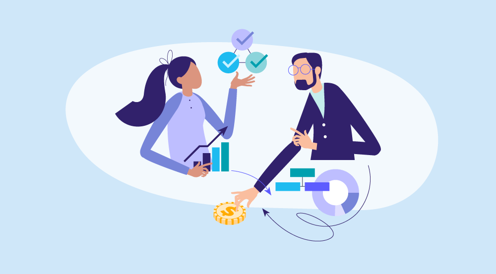 A conceptual representation of an HR maturity model.