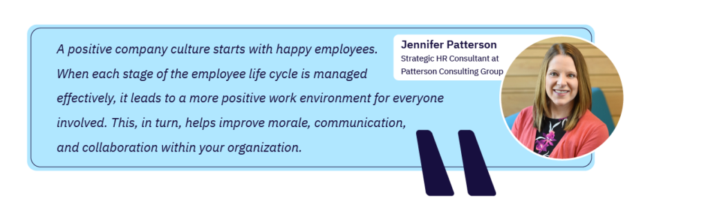 Jennifer Patterson's Quote on Organizational Culture