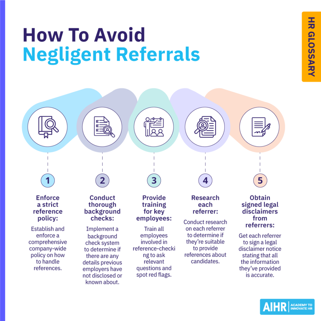 5 steps to avoid negligent referrals.