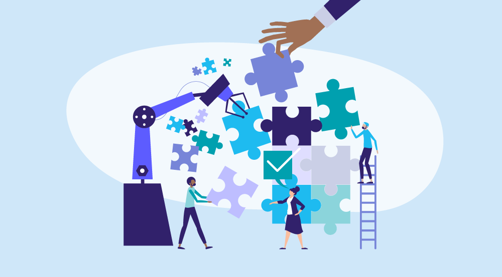 Conceptual representation of putting the 'human' back into Human Resources.