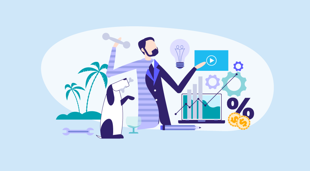 Conceptual representation of sabbatical leave.