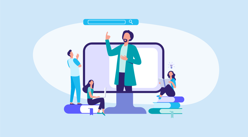 Conceptual representation of training new employees.